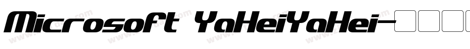 Microsoft YaHeiYaHei字体转换